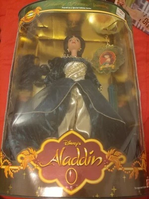 TOTALMENTE NUEVO Disney Aladdin Holiday Princess Jasmine 1999 Barbie Muñeca Mattel Foto 1 de 4