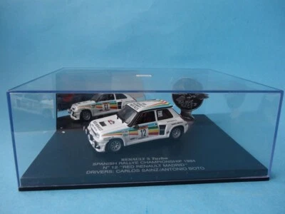 RENAULT 5 TURBO #12 - CARLOS SAINZ - RALLY VENDIMIA 1984 - UH1728 UNIVERSAL 1/43 - Immagine 1 di 4
