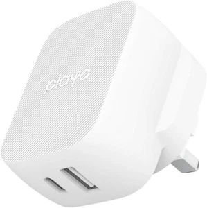 Belkin Playa 12w USB-A + 18w USB-C Rapid Fast iPhone iPad Wall Charger Adapter - Picture 1 of 5