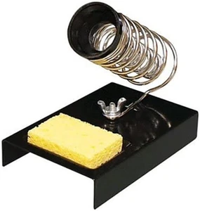 Soldering Iron Holder / Soldering Iron Stand with Tip Cleaning Sponge - Picture 1 of 6