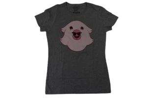 Mighty Fine Womens Steven Universe Pink Lion Gray Shirt New M - Picture 1 of 6