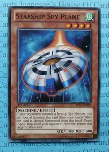 Avión espía Starship LVAL-EN09 tarjeta común Yu-Gi-Oh 1a edición nueva - Imagen 1 de 3