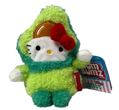BumBumz 4.5" Hello Kitty Avocado Red Bow Plush Toy Stuffed Animal NWT NEW - Image 1 of 2