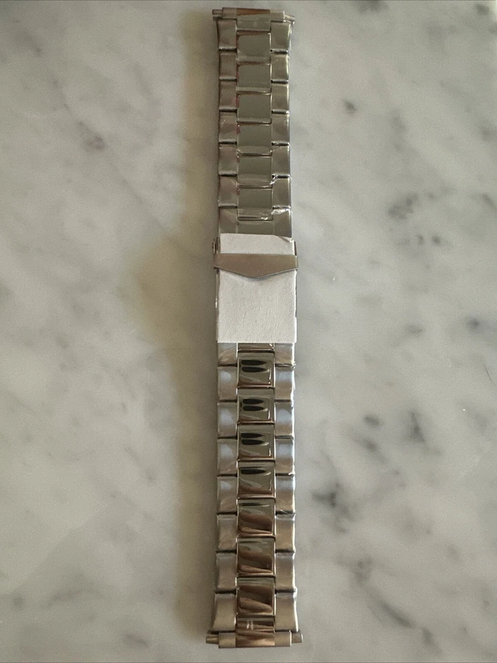 *NUEVO* Correa de reloj de acero inoxidable Hadley Roma para hombre de 20 mm-26 mm MB9056 Foto 1 de 4