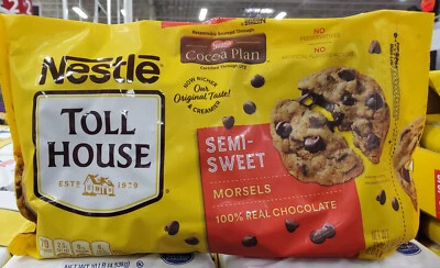 Nestle Toll House Semi Sweet Morsels Chocolate Chips 72 Ounce FREE SHIPPING!! - Image 1 of 4