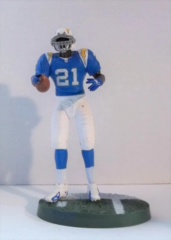 2006 - NFL RE-PLAY - #21 LADANIAN TOMLINSON - CHARGERS - POSABLE FIGURE Cover