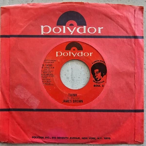 James Brown ** Think / Something - 1973 US Soul Funk 7" - Picture 1 of 6
