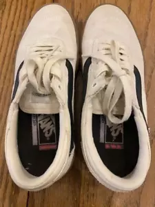 Vans Gilbert Crockett Pro Off The Wall Skateboard White/Black Low Top Size 7 Men - Picture 1 of 12