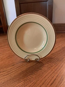 VTG JOHNSON BROS 10" DSCTUED "VICTORIAN" PATTERN 2" WIDE BRIM SOUP BOWL-ENGLAND - Picture 1 of 6