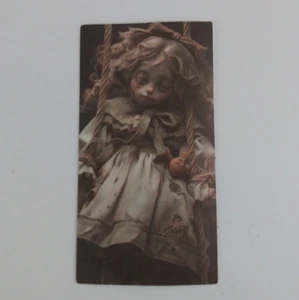 Haunted Evil Creepy Dolls Sticker 2.5" x 1 3/8" (C) - Picture 1 of 2