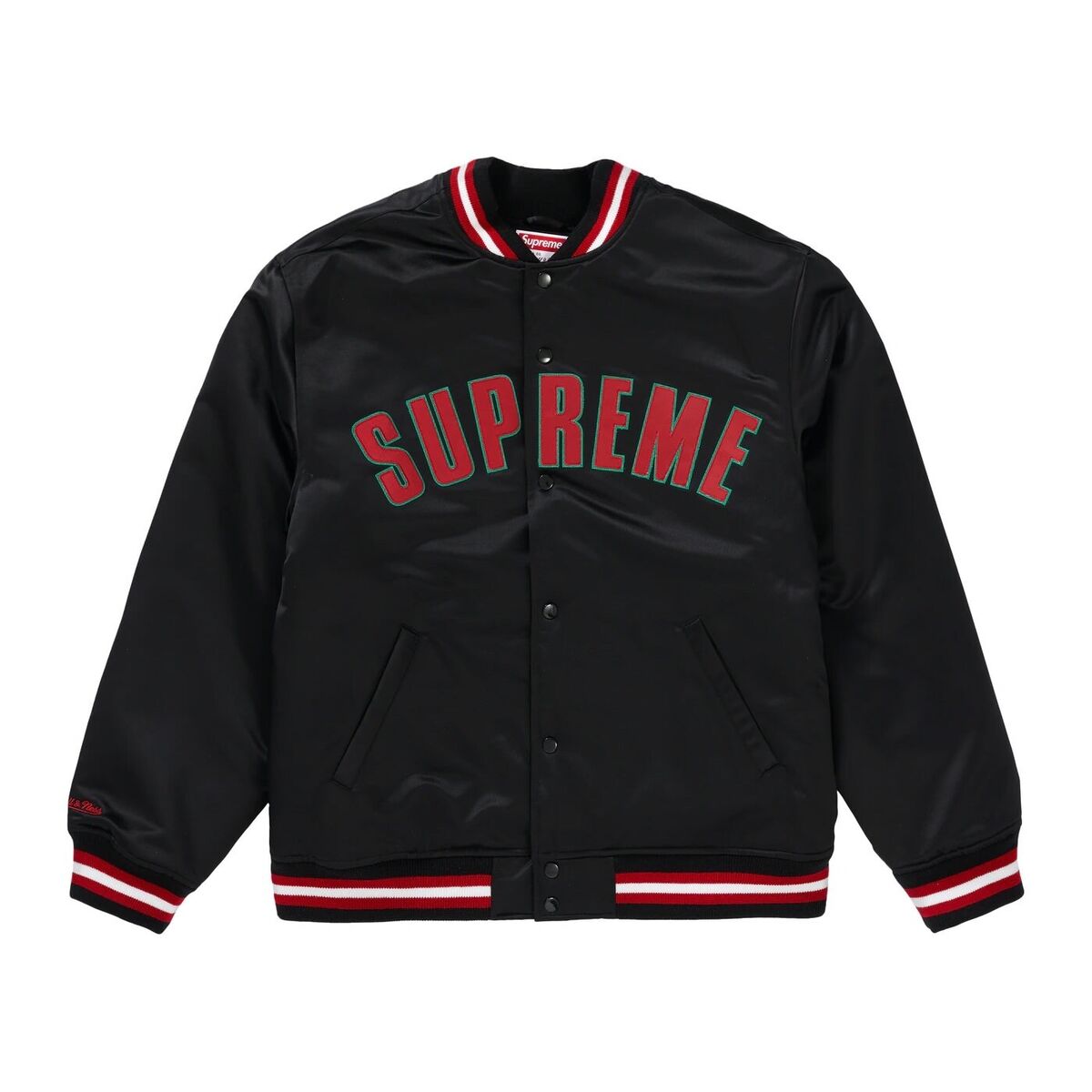 Supreme Satin Black Coats, Jackets & Vests for Men for Sale Supreme Satin Black Coats, Jackets & Vests for Men for Sale