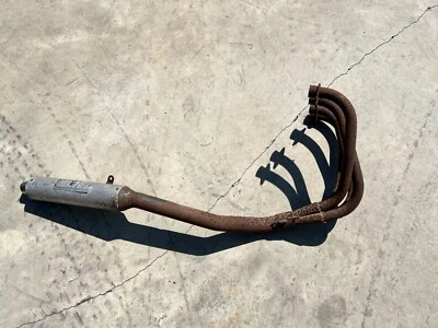 1990 Kawasaki ZX750 ZX7 Vance & Hines Exhaust Pipes Manifold Muffler Header Foto 1 de 4