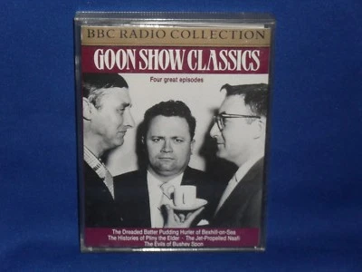 THE GOONS - GOON SHOW CLASSICS - BBC DOUBLE AUDIO CASSETTE TAPE - Image 1 of 4