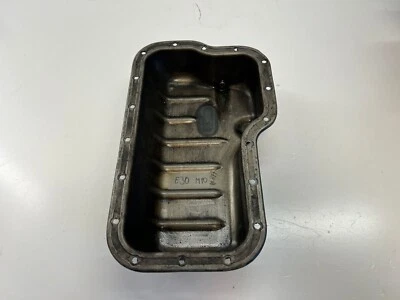 NLA OEM BMW E30 M10 ENGINE OIL PAN LOWER STEEL WITH SCREW 11131277026 USED A - Image 1 of 3