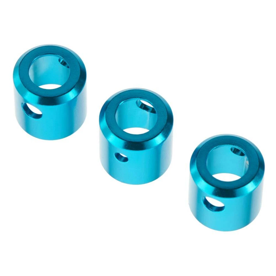 STRC STA31114B Aluminum Driveshaft Cups (3) Blue Axial Yeti  - Image 1 of 1