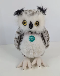 Ranger Rex's Forest Friends Talking Houtessa Owl Plush Stuffed Animal 9" - Picture 1 of 11