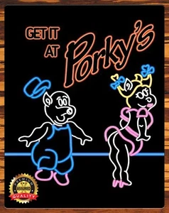 Get It At Porky's - Porky's Movie 1981 - Metal Sign 11 x 14 - Picture 1 of 4