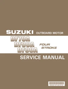 Suzuki DF70 DF80 DF90 Manual de servicio | 2009-2010 | CD O USB - Imagen 1 de 10