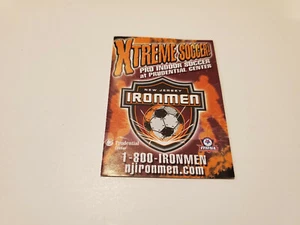 RS20 New Jersey Ironmen 2007/08 Soccer Pocket Schedule - Verizon - Picture 1 of 2