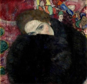 GUSTAV KLIMT oil painting on canvas signed - Picture 1 of 7