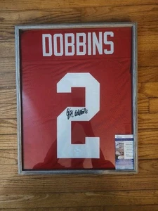 JK Dobbins #2 Ohio State Buckeye Autographed Jersey JSA Authentication SD36100 - Picture 1 of 4