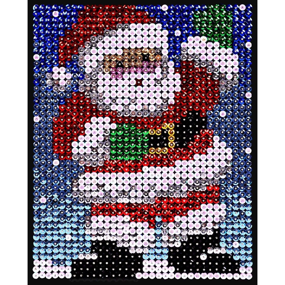 Herrschners® Santa Greetings Sequin Kit