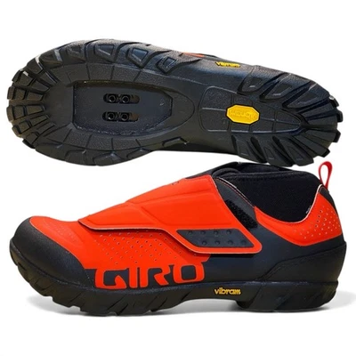 Giro Terraduro Mid Mountain Bike Cycling Shoes Vermillion Black Mens NEW $190 - Image 1 of 4