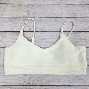 prAna Willow Falls Ottoman Größe Medium Bralette Bikini Oberteil Horchata gepolstert - Bild 1 von 6