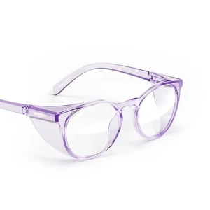 Schutzbrille rund Z87.1 zertifizierte Polycarbonat Schutzbrille, Kratzer & - Bild 1 von 8