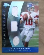Eli Manning 2007 Topps Performance Triple GU Patch#20/60!Giants QB GOAT HOF   