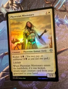 MTG *FOIL* Dominaria United Uncommon PHYREXIAN MISSIONARY NM - Picture 1 of 1
