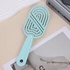 Fluffy Shape Mesh Comb Gold-plating Massage Wet Dry Comb Plastic Wide Toothed i