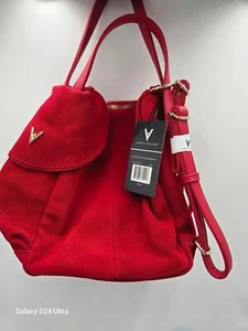 Vanessa Williams Suede Sling Backpack (NEW) - Picture 1 of 6