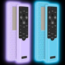 [2Pack]Silicone Protective Case For Newest Samsung Smart Tv Solar Cell Remote