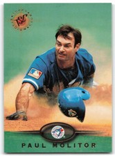 1995 Stadium Club #39 Paul Molitor Toronto Blue Jays 3P