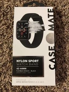 Estuche mate nailon correa reloj deportivo 42/44mm--negro - Imagen 1 de 3