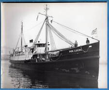 1940-50 Steamship cargo SS Don Lucho 8x10 photo originale