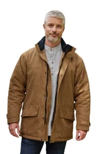 West Cork Jacket Cotton Flannel Lining Breathable Waterproof Windproof Irish - Picture 1 of 9