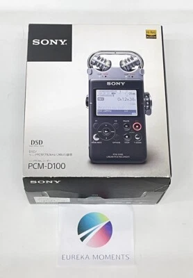 SONY Linear PCM Recorder PCM-D100 High Resolution Handy Portable 32GB New - Image 1 of 3