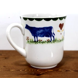 1996 Wood & Sons "Jack's Farm" Coffee Mug(s) 3 5/8", Very Rare! HTF Near MINT! - Bild 1 von 5