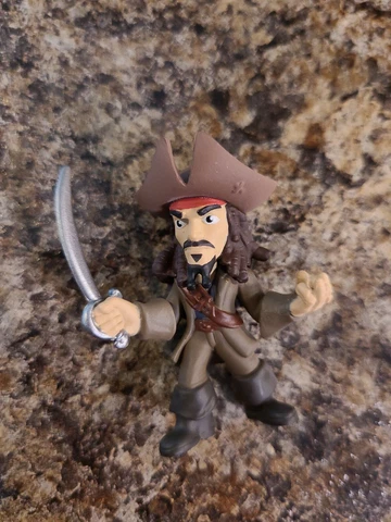 Disney Pirates of the Caribbean Mini Pirate Battle Figure  Captain Jack Sparrow Cover