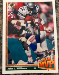 1991 Upper Deck - #476 John L. Williams - Picture 1 of 2