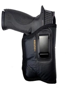 Laser/Light IWB Houston Soft Eco Leather Gun Holster - Choose Size - Picture 1 of 36