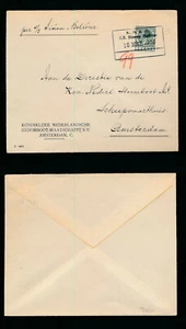 DUTCH WEST INDIES 1939 SEA POST SHIP SIMON BOLIVAR PRINTED ENV KNSM to DIRECTOR - Picture 1 of 3
