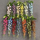 Flexible Artificial Orchid Handmade Aeolian Bells Orchid Colorful   Wedding