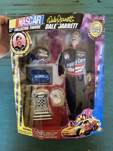 Dale Jarrett 1997 NASCAR Special Edition 12" Collector Figure, Accessories 55042 Cover