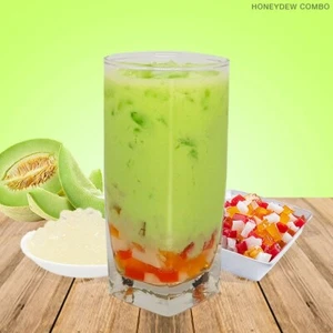 Honeydew Combo Milk Tea (Up to 20 Serves) Bubble Boba Pearl Kit DIY Home Drink - Foto 1 di 3