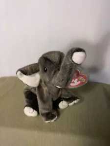Trompeta bebé Ty Beanie (elefante 2000) nueva con etiquetas - Imagen 1 de 4