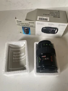 Sears Auto Focus Macro Zoom Camera Lens w Box Model 202 373750 70-210mm f4.0/5.6 - Picture 1 of 11