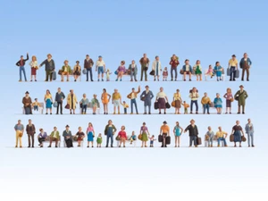 NOCH - Lot de 60 personnages - 1/87 - NOC16070 - Picture 1 of 1